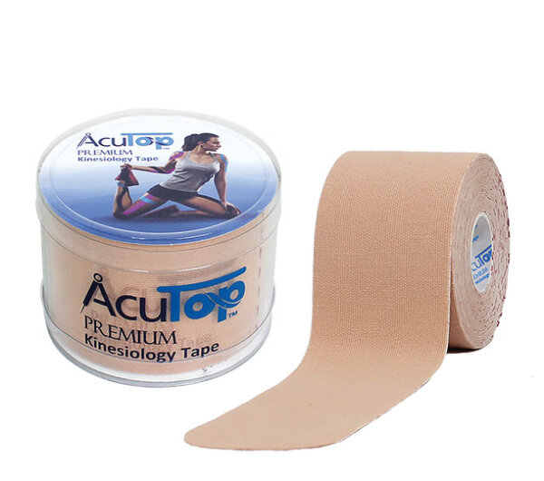 Kinesiology Tape AcuTop Premium 5 m x 5 cm Beige