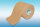 Kinesiology Tape Nasara 5 m x 7,5 cm Beige