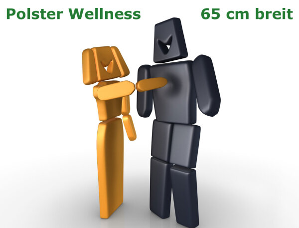 Liege Solid: Wellness-Polster für  Liegenbreite 65 cm
