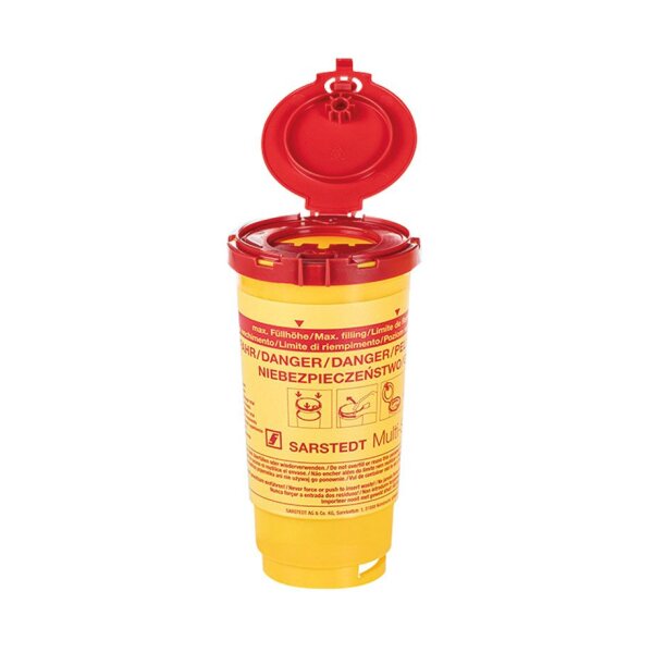 Kanülenabwurfbehälter 500 ml Multisafe twin plus