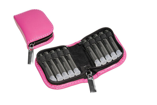 Lederetui Candy Pink