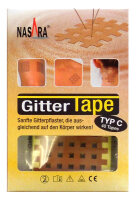 GitterTapes Nasara - beige - Typ C - VE 20 Blatt