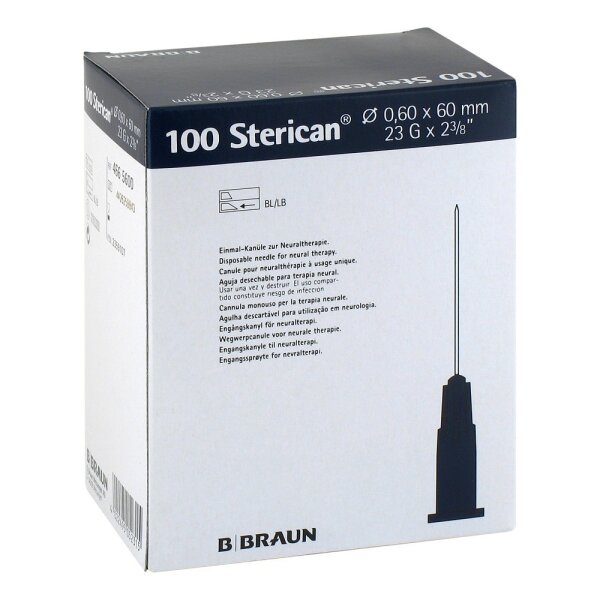 Sterican Einmal-Kanülen - Sondergrößen - 0,60 x 60, blau