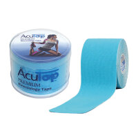 Kinesiology Tape AcuTop Premium 5 m x 5 cm Blau-Aqua