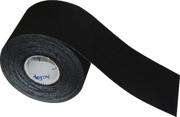 Kinesiology Tape AcuTop Classic 5 m x 5 cm Schwarz