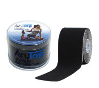 Kinesiology Tape AcuTop Premium 5 m x 5 cm Schwarz