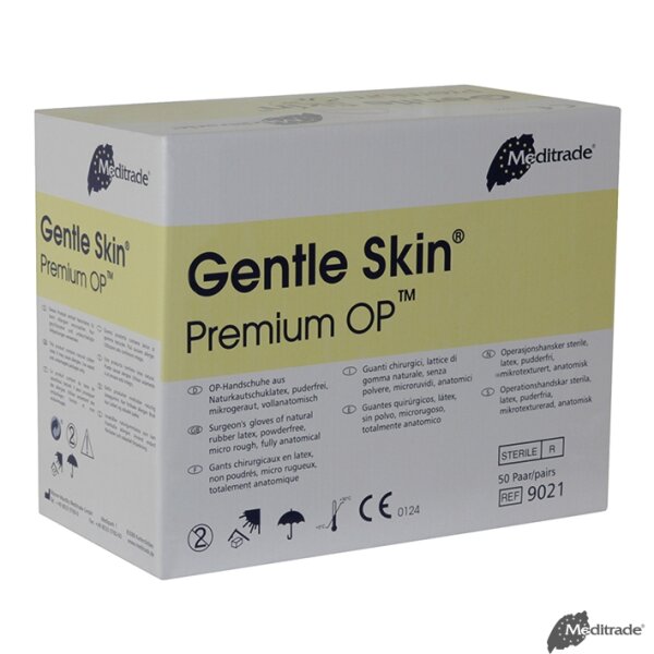 Latex-OP-Handschuhe Gentle Skin Premium OP - steril Gr.7 - 50 Paar