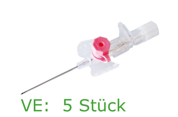 Vasofix Braunülen 20G Rosa.  5 Stück