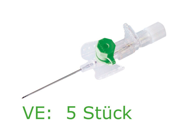 Vasofix Braunülen 18G Grün.  5 Stück