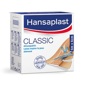 Wundschnellverbände - Hansaplast CLASSIC - 6 cm x 5 m