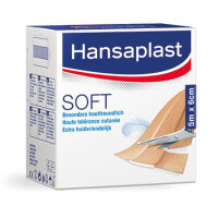 Wundschnellverbände - Hansaplast SOFT - 6 cm x 5 m