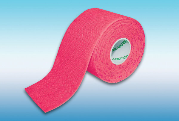 Kinesiology Tape Nasara 5 m x 5 cm Rot-Pink