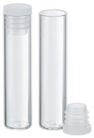 Flachbodengläser - Klarglas -  Ø 12 x 50 mm -...